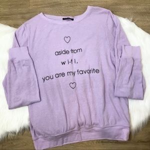 Wildfox WiFi BBJ Sweater S